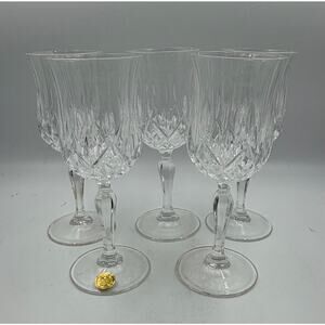 Vintage 1990's Opera by RCR Cordial Glasses set of Five 5 1/4" Tall from Italy